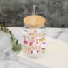 Vaso Perritos de Vidrio con Pitillo 3 -HC