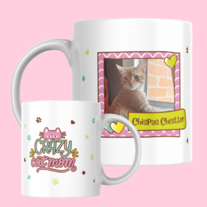 Mug Personalizado para Amantes de Perros y Gatos
