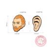 Pin Van Gogh y su Oreja
