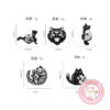 Pin Huesos de Gatito