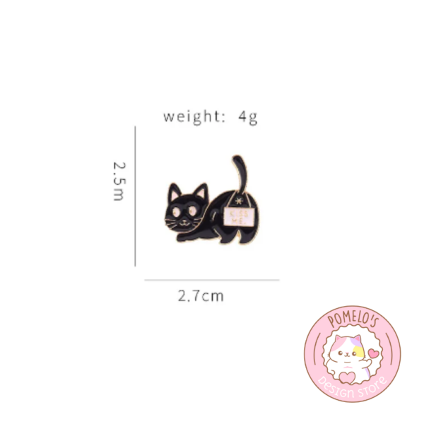 Pin Cat Kiss Me