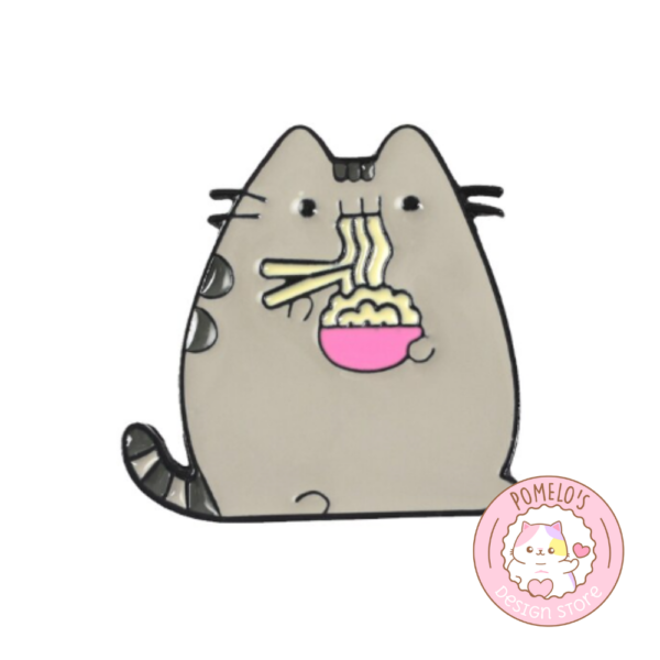 Pin Pusheen Comiendo