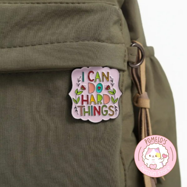Pin I can do hard things