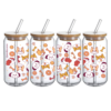 Vaso Perritos de Vidrio con Pitillo 3 -HC