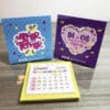 Mini calendarios de Mesa x12