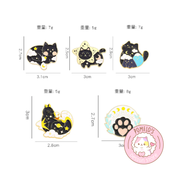 Pin Gatito Estrella