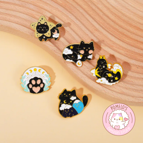 Pin Gatito Estrella