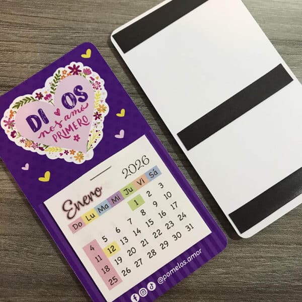 Mini calendarios de Imán X12