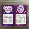 Mini calendarios de Imán X12