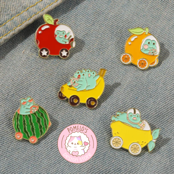 Pin Ranita en Naranja