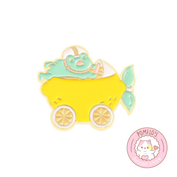 Pin Ranita en Limón