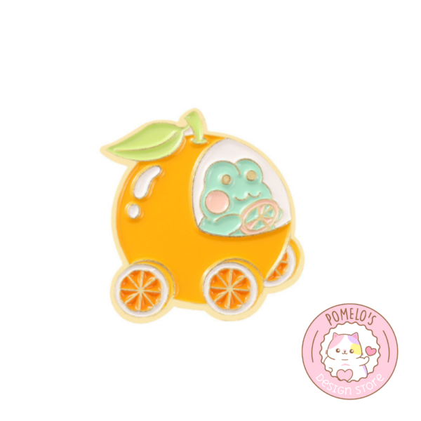 Pin Ranita en Naranja
