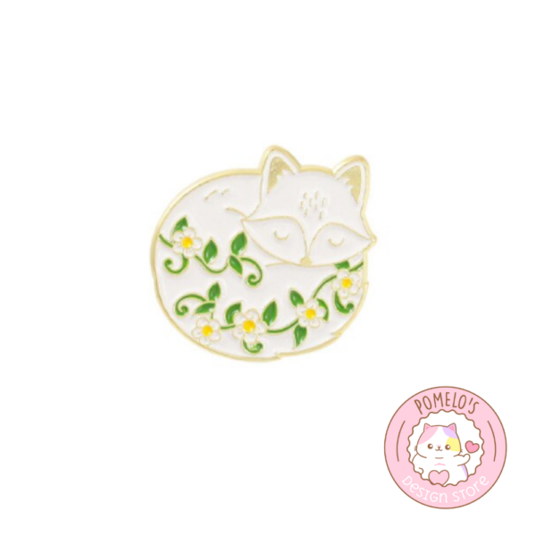 Pin Zorrito Blanco