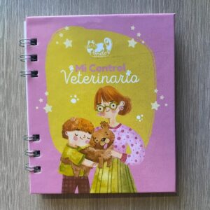 Control Veterinario para Perros Rosado