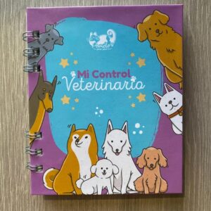 Control Veterinario para Perros Morado