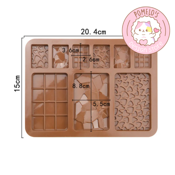 Molde chocolatinas