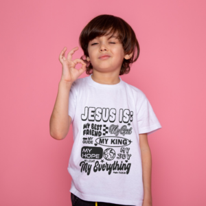 Camiseta Jesus is -Niño