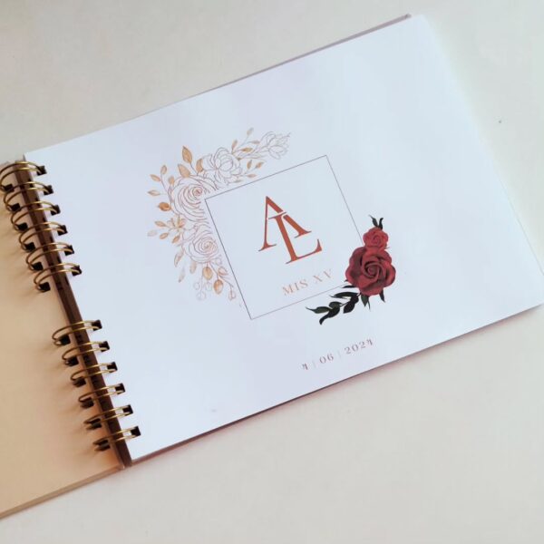 Libro de Firmas 15 años (60 firmas)
