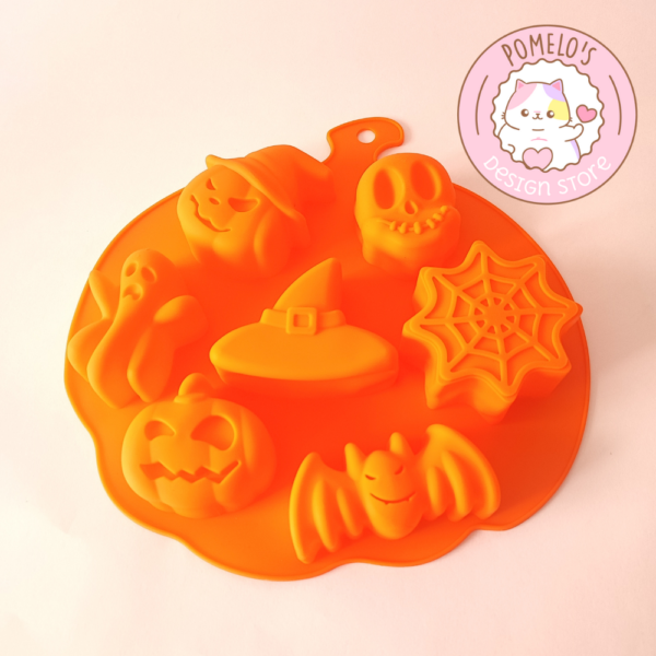 Molde 7 figuras halloween