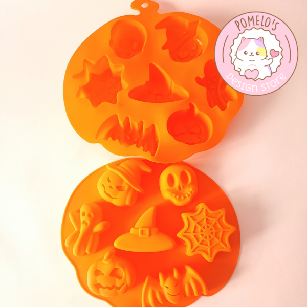 Molde 7 figuras halloween