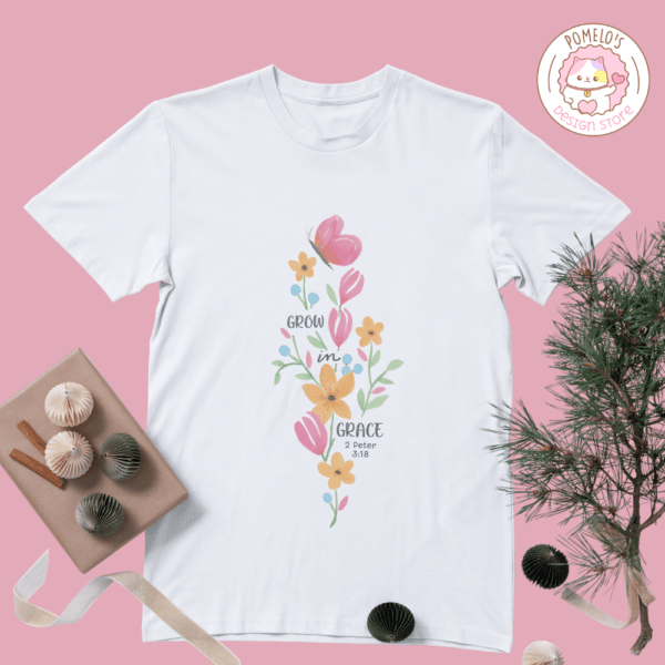 Camiseta Grow in Grace -Mujer