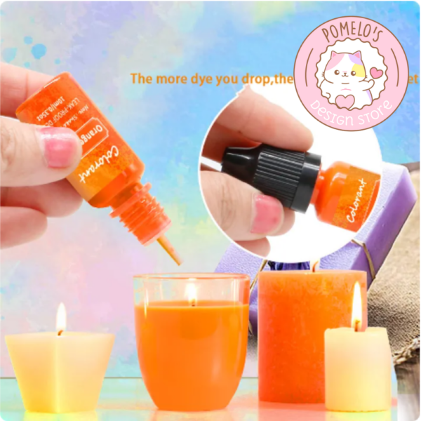 Colorante para velas Rosado 10 ml