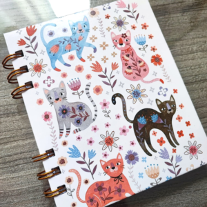 Mini Agenda Personalizada con Hojas Blancas