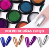 Polvo de Uñas Espejo Dorado