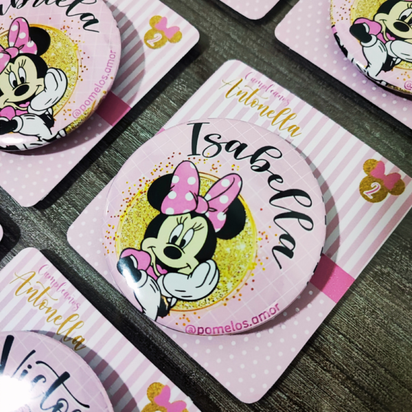 Botones personalizados con tarjeta (5,5 cm)
