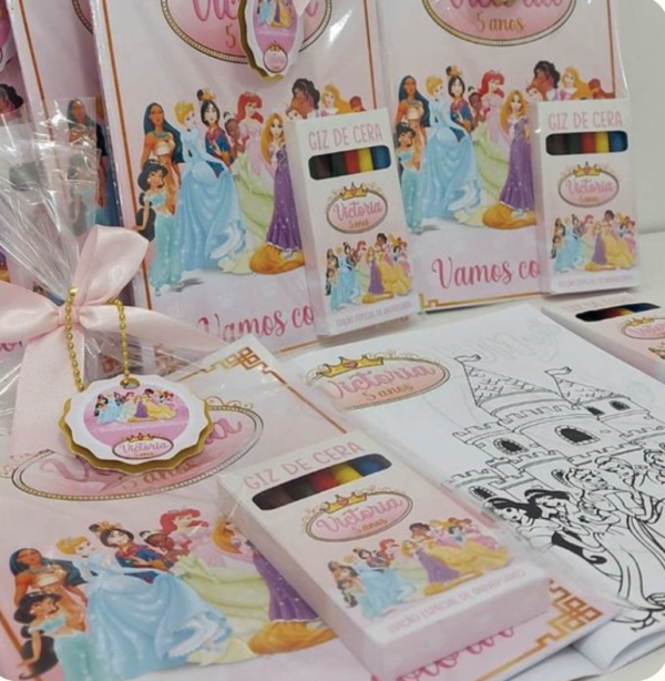 Cartilla para Pintar + 6 Crayolas | Diseño personalizado