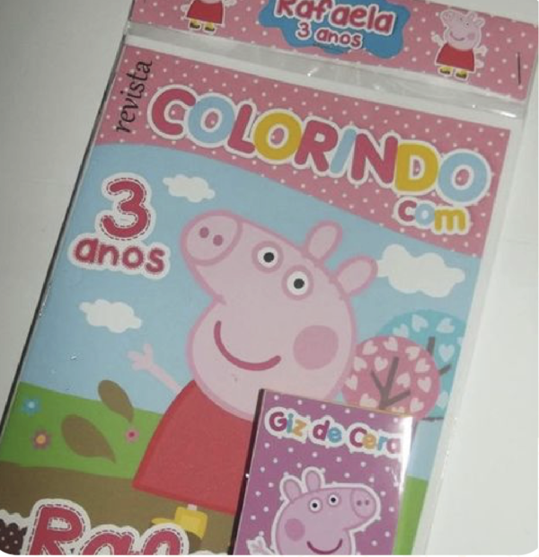 Cartilla para Pintar + 6 Crayolas | Diseño personalizado