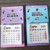Mini calendario de imán x12 recordatorios
