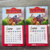 Mini calendario de imán x12 recordatorios