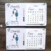 Mini calendario de imán x12 recordatorios