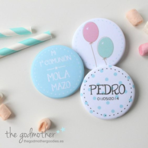 Botones personalizados con tarjeta (3,5 cm)
