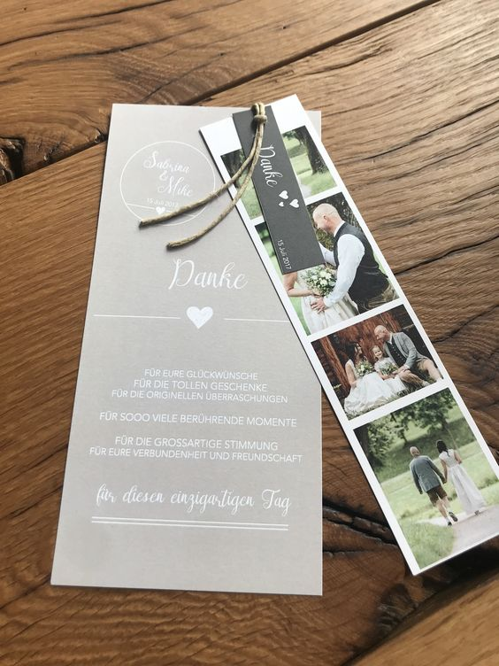 Invitación con Fotografías | 3 Piezas Personalizadas