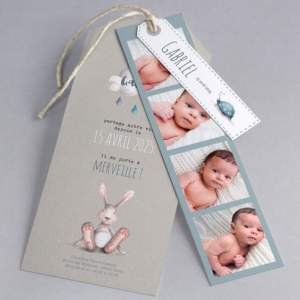 Invitación con Fotografías | 3 Piezas Personalizadas