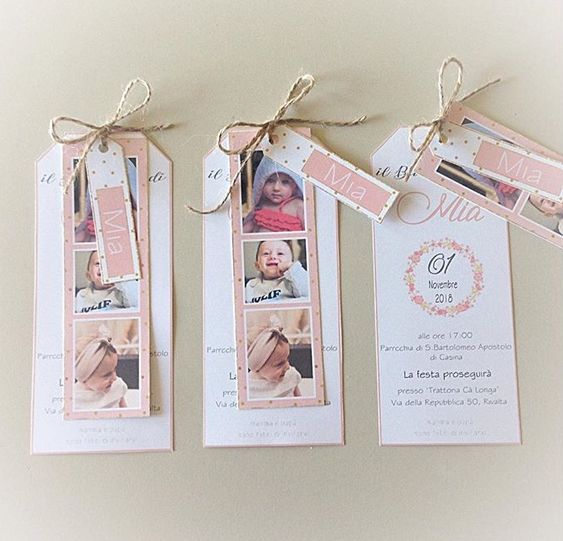 Invitación con Fotografías | 3 Piezas Personalizadas
