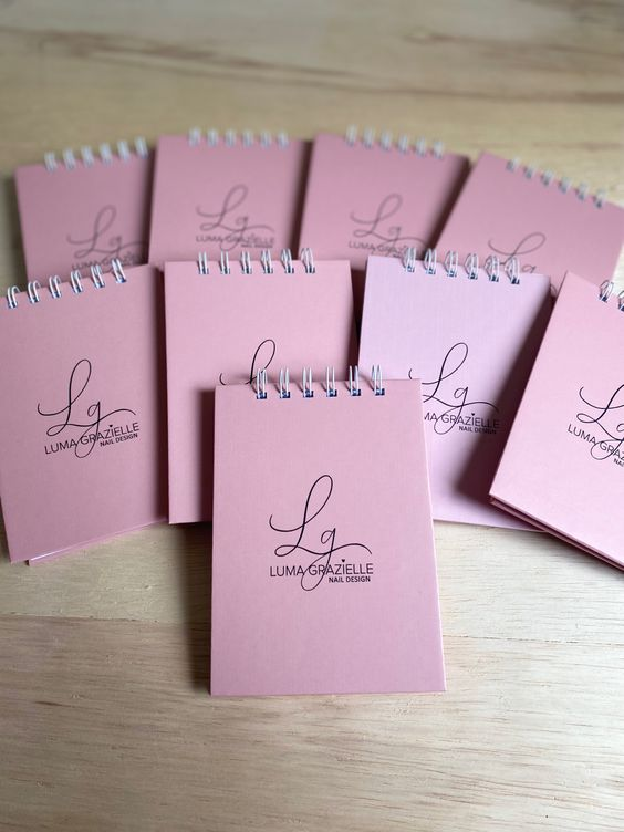 Mini Agendas Argolladas con base blanda + diseño personalizado