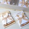 Mini Agendas con hojas blancas + lápiz personalizado