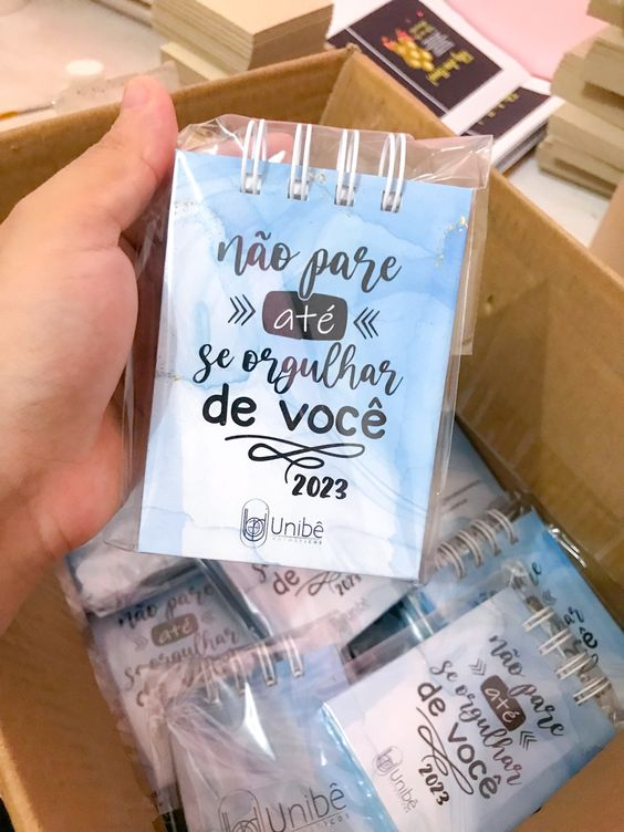 Mini Agendas Argolladas con base blanda + diseño personalizado