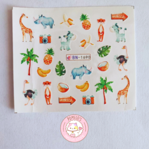 Stickers para Uñas BN-1690