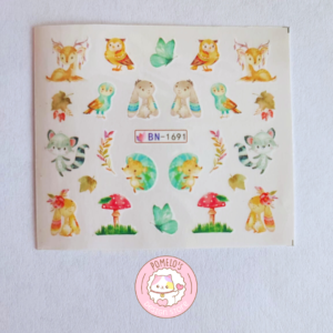 Stickers para Uñas BN-1691
