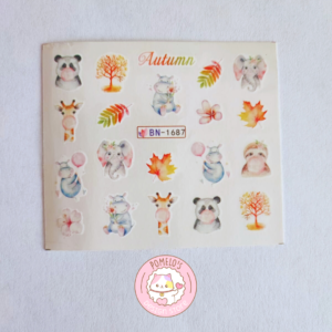 Stickers para Uñas BN-1687