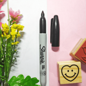 Marcador Sharpie Negro – Punta Fina y Tinta Permanente