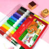 Plumones Jumbo Bicolor x12 Faber-Castell – ¡24 Colores para Crear!