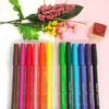 Plumones Punta Pincel x12 Pelikan