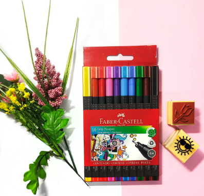 Micropunta Faber-Castell x10