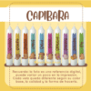 Papelitos para personalizar velas