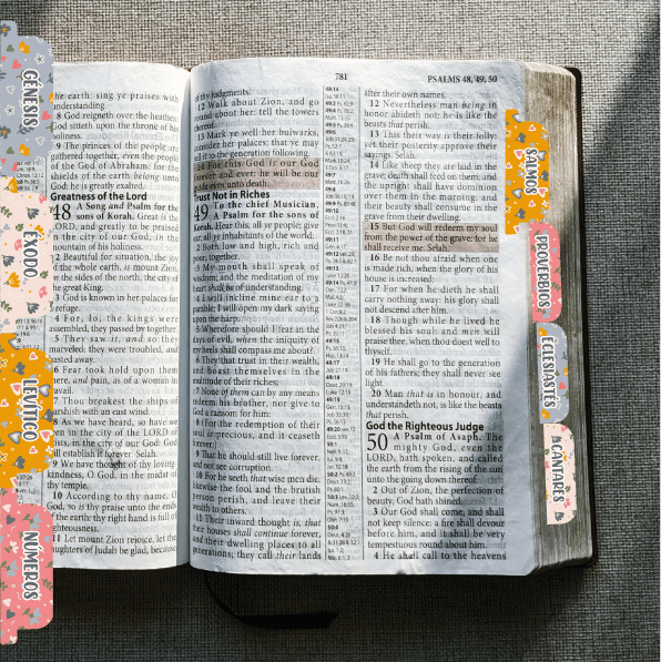 separadores biblia copia-09 Florecitas y Corazones -Separadores para biblia